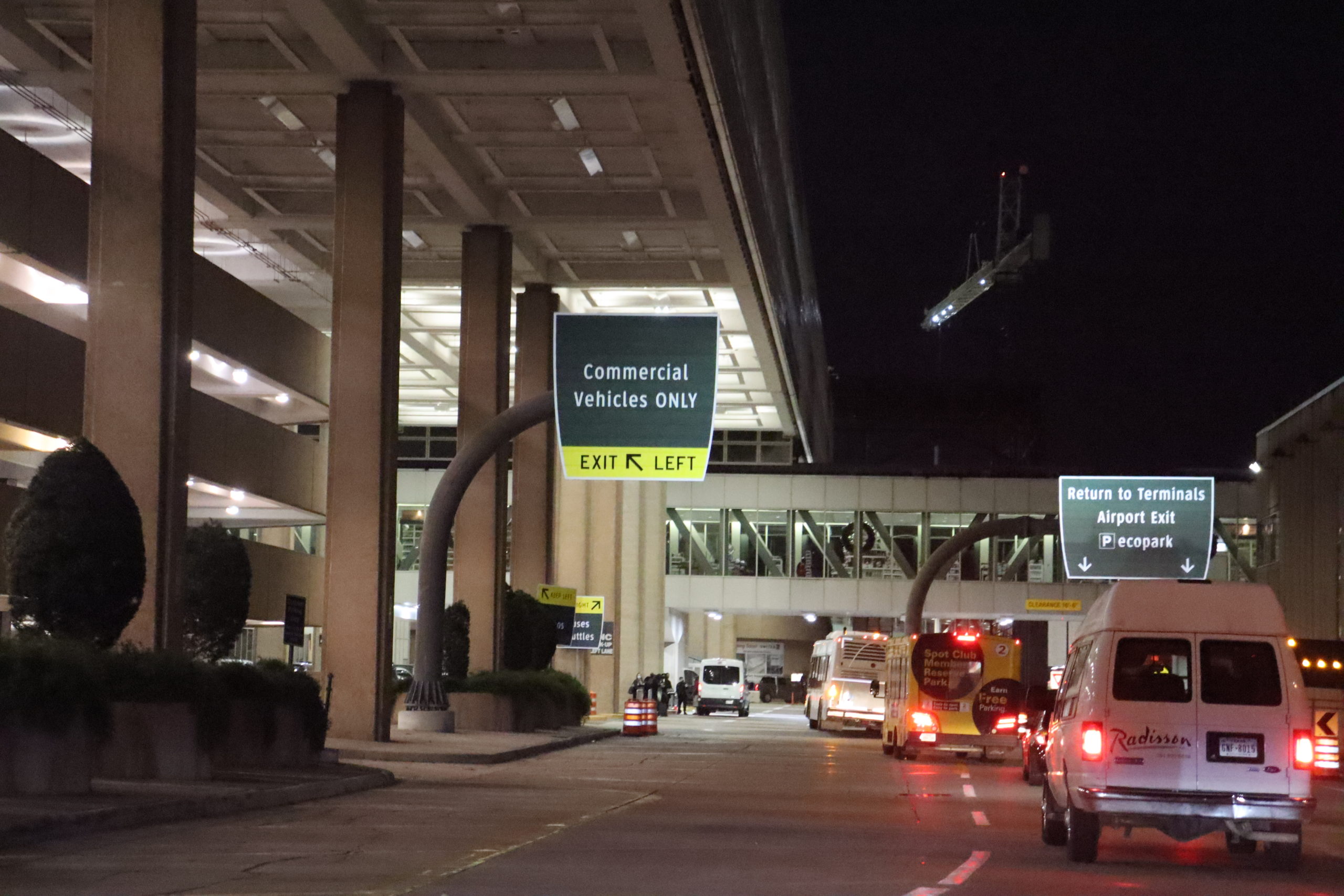 Photo of Commercial Vehicles Only Signage – George Bush ...